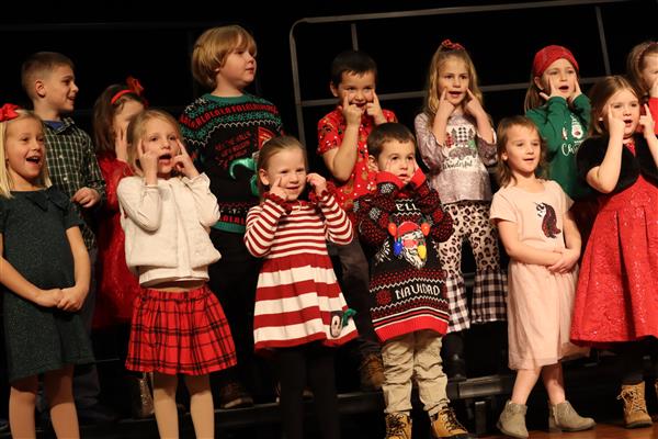 Laughs and Joy at Elementary Holiday Concert