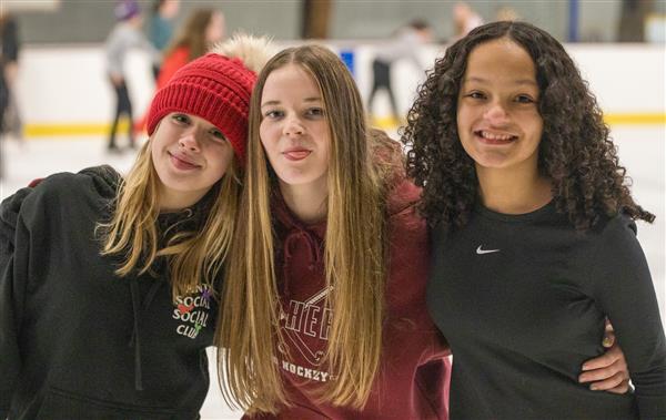 Union Springs Middle School Students Glide into Winter Fun at Casey Park Ice Rink